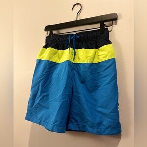 Speedo Navy and Sky Blue Swim Shorts